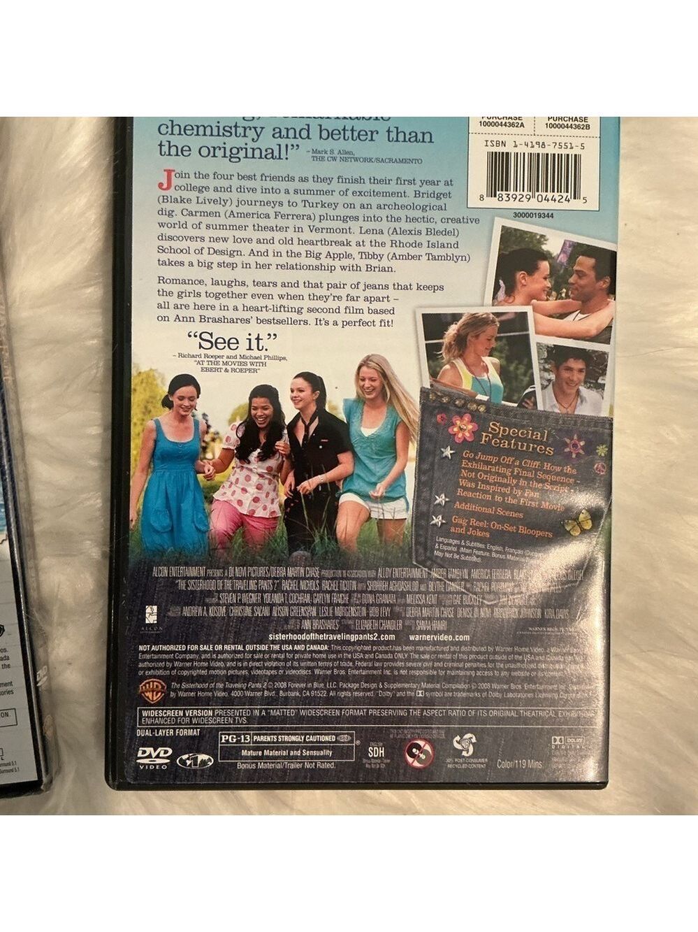 Warner Bros The Sisterhood of the Traveling pants Original and 2 - Picture 5 of 12